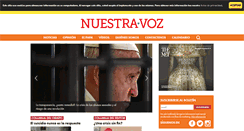 Desktop Screenshot of nuestra-voz.org